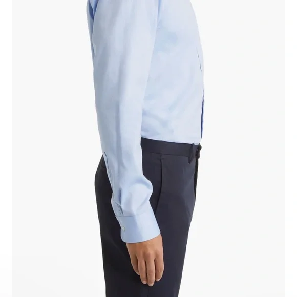 Nordstrom | Shirts | Trim Fit Noniron Dress Shirt Blue | Poshmark